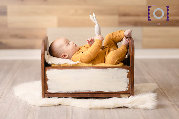 Berthierville photographe bébé landeau studio