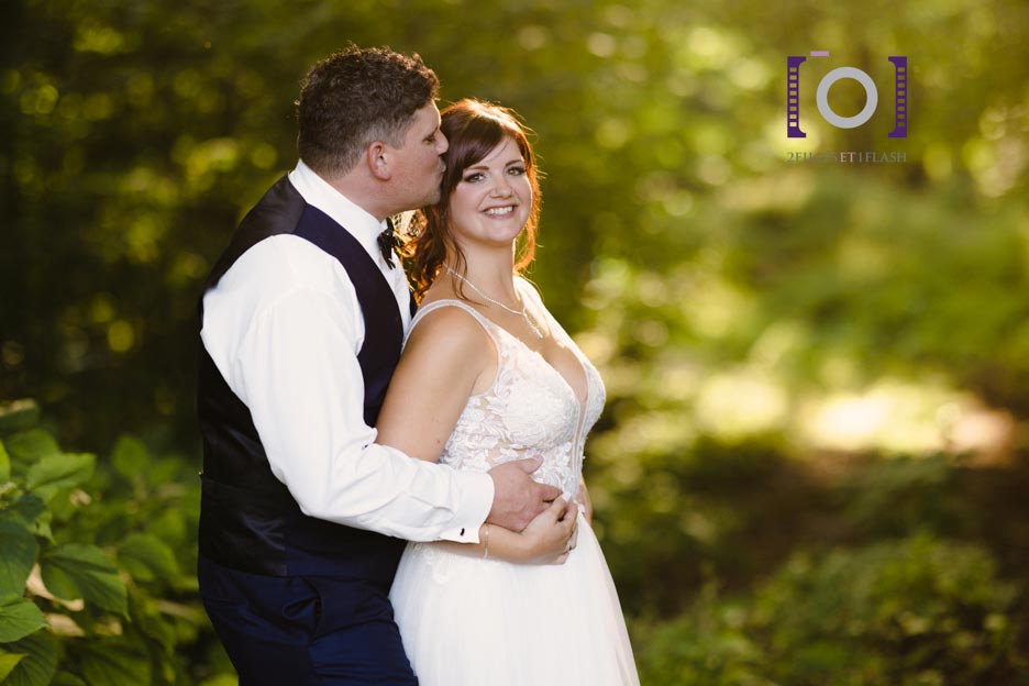 Photographie mariage photo extérieure couple Lanaudière