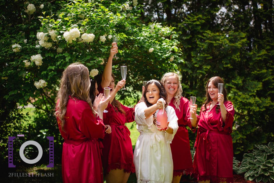 Photographie mariage photo extérieure Demoiselles d'honneur Lanaudiere