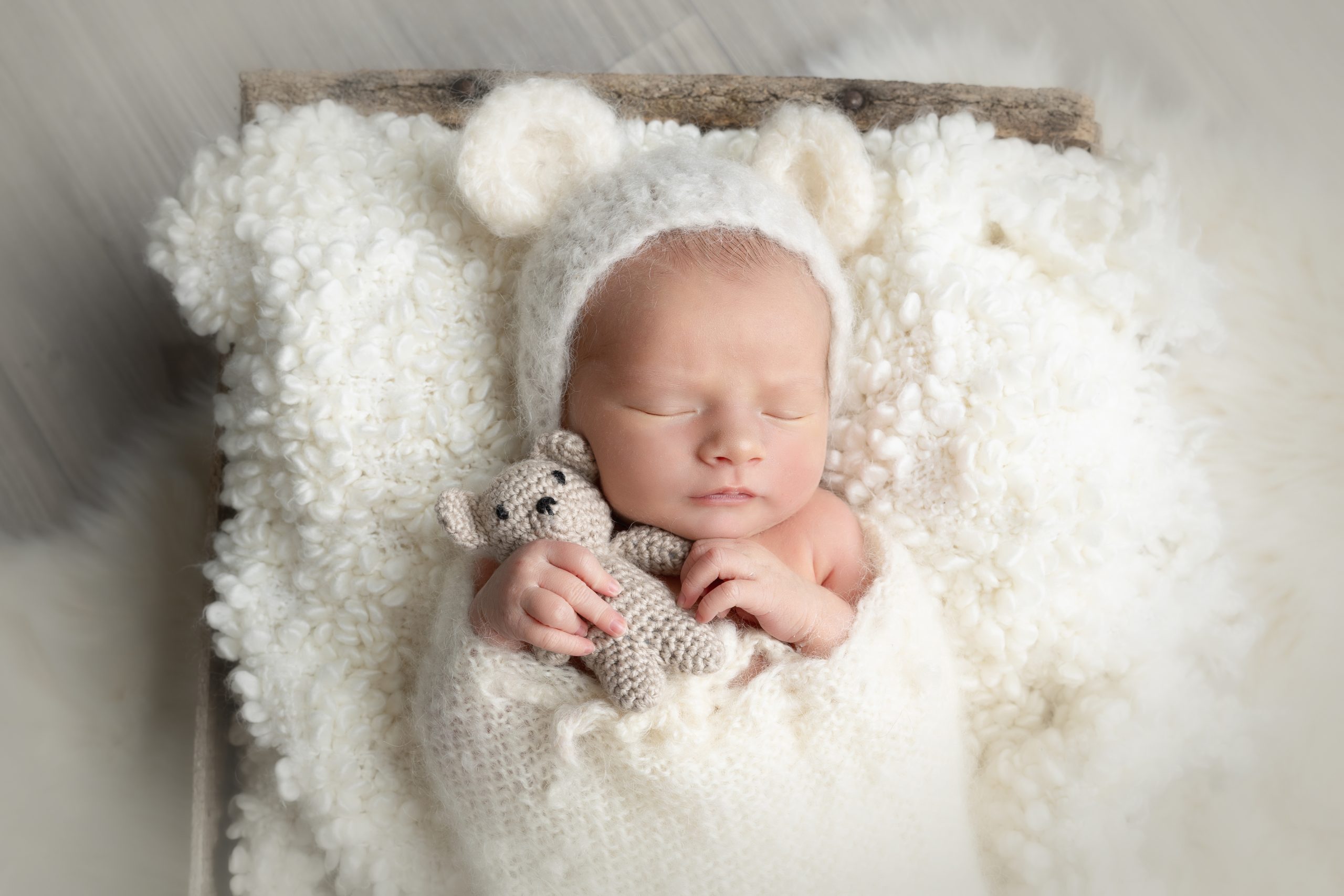 séance photo studio, bébé nouveau-né, Lanaudière, photographe