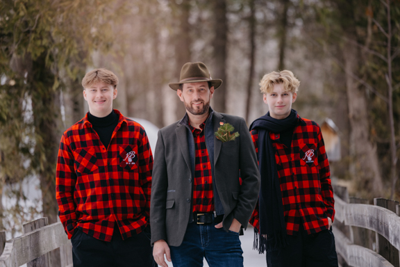 Mariage hiver, le baluchon, photographe de mariage hivernal