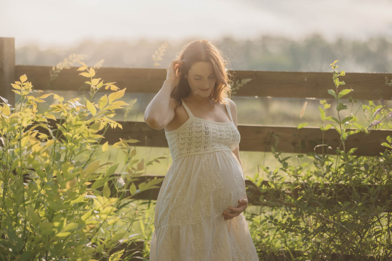 maternité photo extérieur, photographe lanaudière avec studio